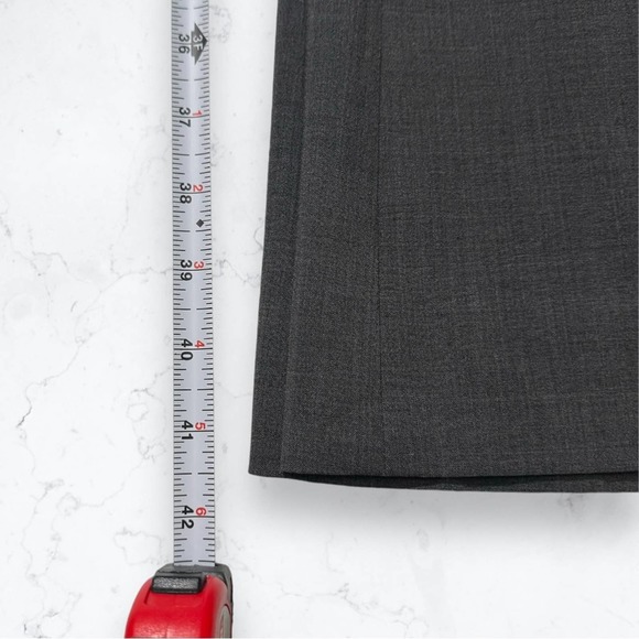 Kenneth Cole Grey Wide Leg Trouser Pant Size 4 - Picture 9 of 9